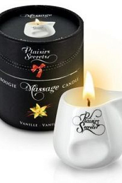      Bougie Massage Gourmande Vanille - 80 .  826010   