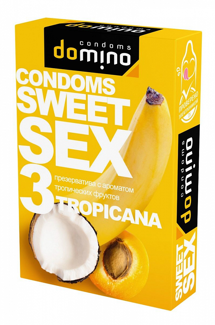     DOMINO Sweet Sex     - 3 . Domino DOMINO Sweet Sex Tropicana 3 -  386 .