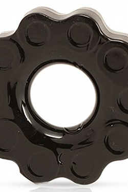 Черное эрекционное кольцо Chains Blush Novelties BL-08885 с доставкой 