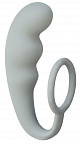 Серое эрекционное кольцо с анальным стимулятором Mountain Range Anal Plug Lola toys 4218-02Lola - цена 
