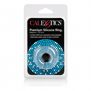 Прозрачное эрекционное кольцо Premium Silicone Ring Medium California Exotic Novelties SE-1434-20-2 - цена 