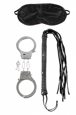 Набор для эротических игр Lover s Fantasy Kit - наручники, плетка и маска Pipedream PD2107-00 с доставкой 