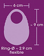 Виброкольцо для пениса Per Due Orion 0587923 - цена 
