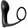        Ass-Gasm Cockring Vibrating Plug  Pipedream PD4684-23 -  
