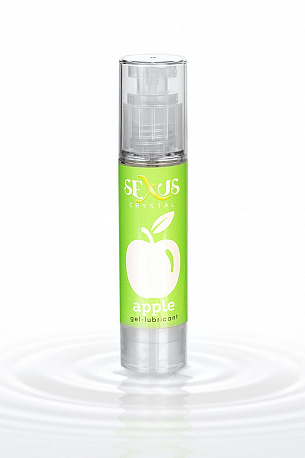 Увлажняющий лубрикант с ароматом яблока Crystal Apple - 60 мл.  817022 - цена 