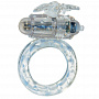 Эрекционное виброкольцо Flutter-ring Vibrating Ring Clear Toy Joy 3006009346 - цена 