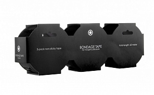  3    Bondage Tape  20   Shots Media BV OUBT001PACKBLK -  