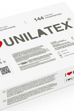 Ультратонкие презервативы Unilatex Ultra Thin - 144 шт. Unilatex Unilatex Ultra Thin №144 с доставкой 