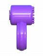 Фиолетовое эрекционное кольцо с вибрацией Sensual Touch Love Ring Pipedream PD5804-12 - цена 