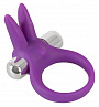Фиолетовое эрекционное кольцо с вибрацией Smile Rabbit Orion 0583537 - цена 