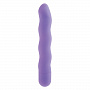 Сиреневый вибратор First Time Power Swirls Purple - 18,5 см. California Exotic Novelties SE-0004-18-2 - цена 