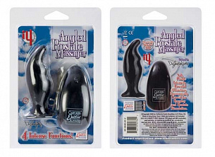Анальная вибро-пробка Angled Prostate Massager California Exotic Novelties SE-5646-03-2 - цена 