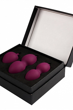 Набор фиолетовых вагинальных шариков Nova Ball со смещенным центром тяжести Svakom SSYB-VLT с доставкой 