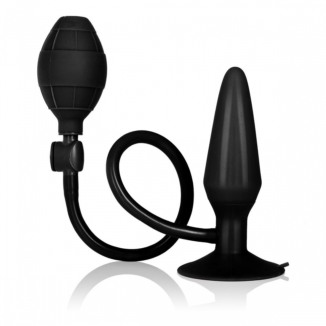 Чёрный анальный расширитель Booty Call Booty Pumper Medium - 11,5 см. California Exotic Novelties SE-0395-80-2 - цена 