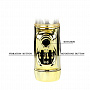 Золотистый вибратор U.S. Gold Lover с ротацией и клиторальным зайкой - 22,5 см. Baile BW-037203J - цена 