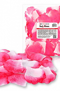 Бело-розовые лепестки роз Bed of Roses Erotic Fantasy EF-T003 с доставкой 