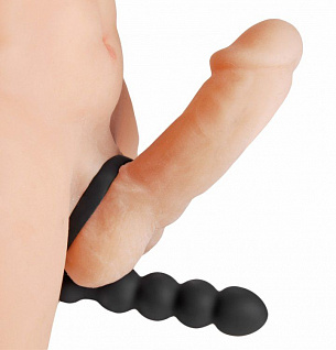     Double Fun Cock Ring with Double Penetration Vibe XR Brands AE388 -  3 587 .