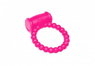 Розовое эрекционное кольцо Rings Drums Lola toys 0114-53Lola - цена 
