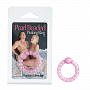 Фиолетовое эрекционное кольцо Pearl Beaded California Exotic Novelties SE-1425-14-2 - цена 