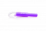 Фиолетовый ультратонкий вибратор в виде стика с эластичным силиконовым кольцом Screaming O GSSR-GP-101 - цена 