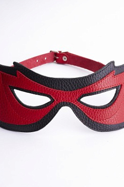 Красно-чёрная маска на глаза с разрезами Sitabella 3085-12 с доставкой 