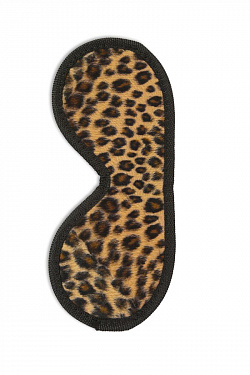 Закрытая маска леопардовой расцветки Пикантные штучки DP533 с доставкой 