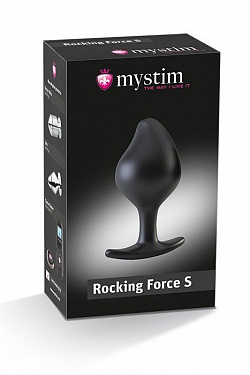 Анальная пробка Rocking Force S для электростимуляции - 9,5 см. MyStim 46270 с доставкой 