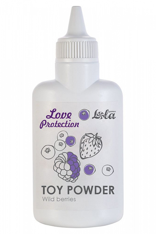 Пудра для игрушек Love Protection с ароматом лесных ягод - 30 гр. Lola toys 1825-01Lola с доставкой 