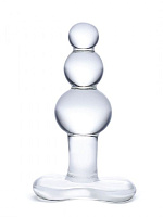  -  3  Butt Plug with Tapere Base - 11 . Glas GLAS-155   