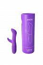 Фиолетовый вибратор Angel - 17,5 см. Lexy A2 - цена 