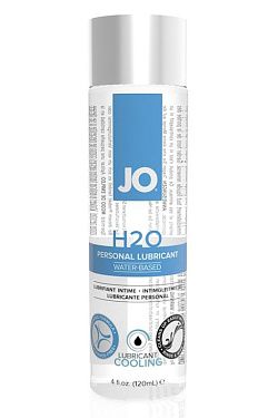 Охлаждающий лубрикант на водной основе JO Personal Lubricant H2O COOLING - 120 мл. System JO JO40207 с доставкой 