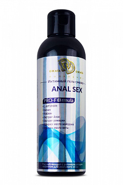 Анальный интимный гель-смазка ANAL SEX - 200 мл.  BMN-0008 с доставкой 