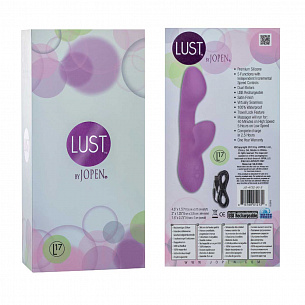 Фиолетовый вибратор Lust by JOPEN L17 Jopen JO-4732-00-3 - цена 