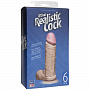    The Realistic Cock 6 with Removable Vac-U-Lock Suction Cup - 17,3 . Doc Johnson 0271-01-BX -  7 410 .
