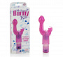 Розовый вибромассажер Bunny Kiss California Exotic Novelties SE-0782-15-3 - цена 