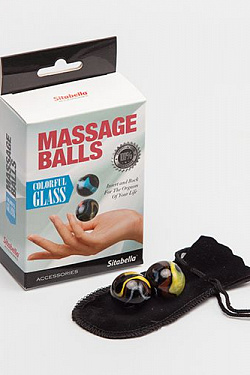 Стеклянные вагинальные массажные шарики Sitabella 8008 с доставкой 
