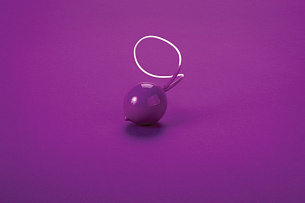 Фиолетовый вагинальный шарик Geisha Super Purple  SHT032PUR 1 132 р.