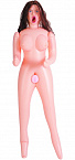 Надувная кукла с тремя любовными отверстиями ToyFa 117010 - цена 