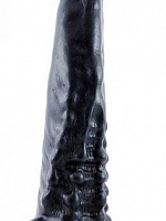 Чёрный фаллоимитатор-гигант  Аватар  - 31 см. Erasexa zoo10 с доставкой 