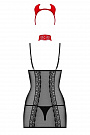 Эротический костюм дьяволицы Obsessive 835-CST - цена 