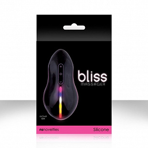 Черный вибратор-мышка для клиторальной стимуляции и массажа Bliss NS Novelties NSN-0214-13 - цена 