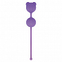 Фиолетовые вагинальные шарики PUSSYNUT DOUBLE SILICONE T4L-00801775 2 036 р.