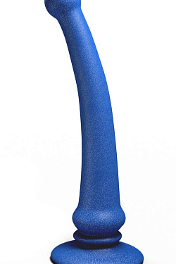 Синий анальный стимулятор Rapier Plug - 15 см. Lola toys 511556lola с доставкой 