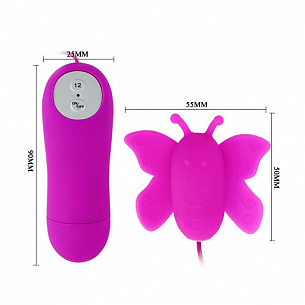 Силиконовая бабочка Mini Love Egg для массажа клитора BI-014143 2 213 р.