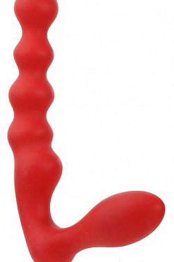 Красный силиконовый стимулятор PURRFECT SILICONE - 19 см. Dream Toys 20824 с доставкой 