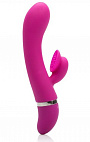 Розовый вибромассажер Foreplay Frenzy Climaxer - 19,7 см. California Exotic Novelties SE-0737-15-2 - цена 