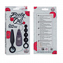 Набор черных анальных вибраторов Booty Call Booty Vibro Kit California Exotic Novelties SE-0395-40-3 - цена 