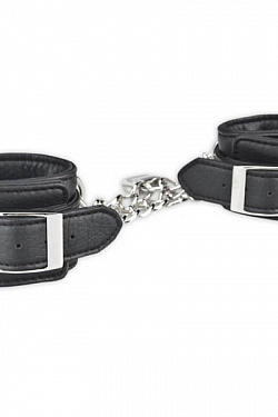 Кожаные наручники на цепи Lux Fetish LF1673 с доставкой 