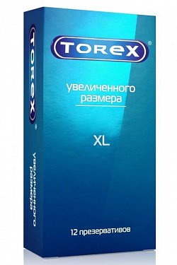 Презервативы Torex  Увеличенного размера  - 12 шт.  2303 с доставкой 