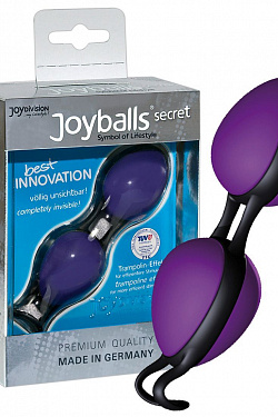 Фиолетовые вагинальные шарики Joyballs secret  Joy Division 15004 с доставкой 